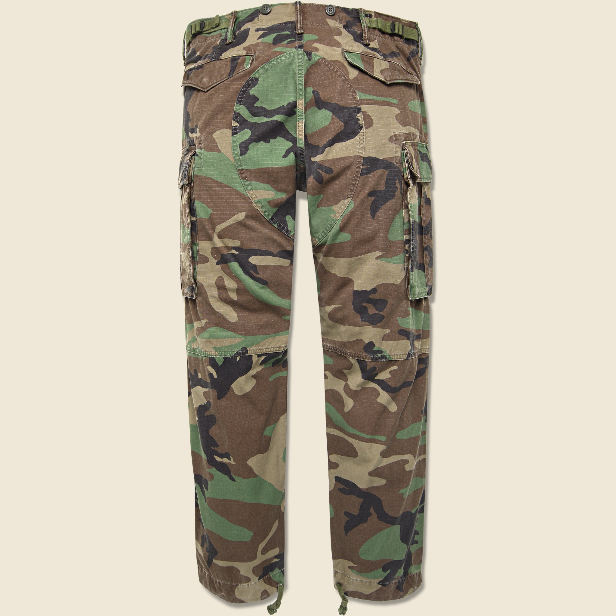 
                          Camo Ripstop Cargo Pant - Woodland Camo - RRL - STAG Provisions - Pants - Twill
                        