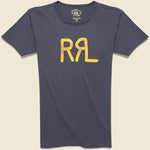 RRL Logo Jersey T-Shirt - Navy - RRL - STAG Provisions - Tops - S/S Tee