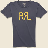 RRL Logo Jersey T-Shirt - Navy - RRL - STAG Provisions - Tops - S/S Tee