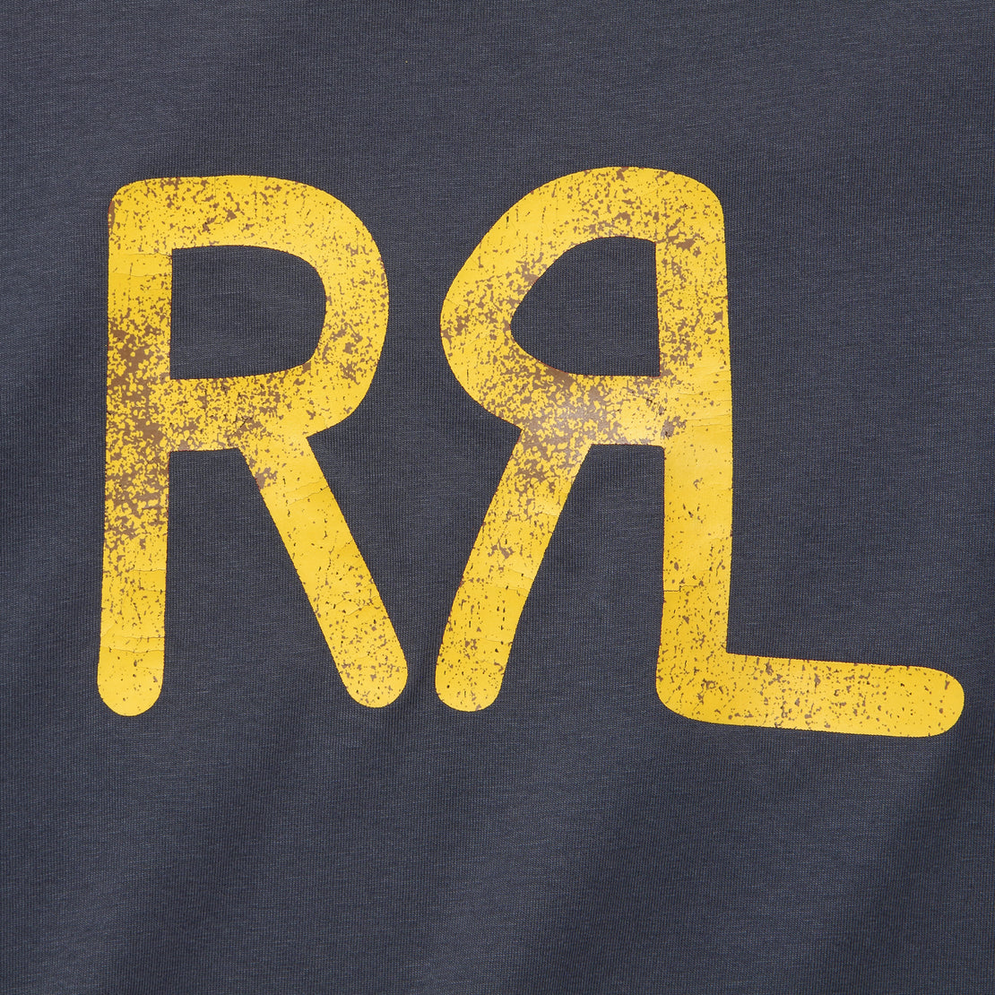 RRL Logo Jersey T-Shirt - Navy