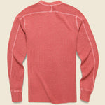 Waffle Crewneck - Red - RRL - STAG Provisions - Tops - L/S Knit