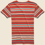 Jacquard Jersey Pocket T-Shirt - Red Multi - RRL - STAG Provisions - Tops - S/S Tee