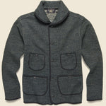 Shawl Shirt Jacket - Black Multi - RRL - STAG Provisions - Outerwear - Coat / Jacket