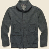 Shawl Shirt Jacket - Black Multi - RRL - STAG Provisions - Outerwear - Coat / Jacket