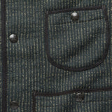 Shawl Shirt Jacket - Black Multi - RRL - STAG Provisions - Outerwear - Coat / Jacket