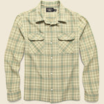 Carter Camp Shirt - Sage/Tan - RRL - STAG Provisions - Tops - L/S Woven - Plaid
