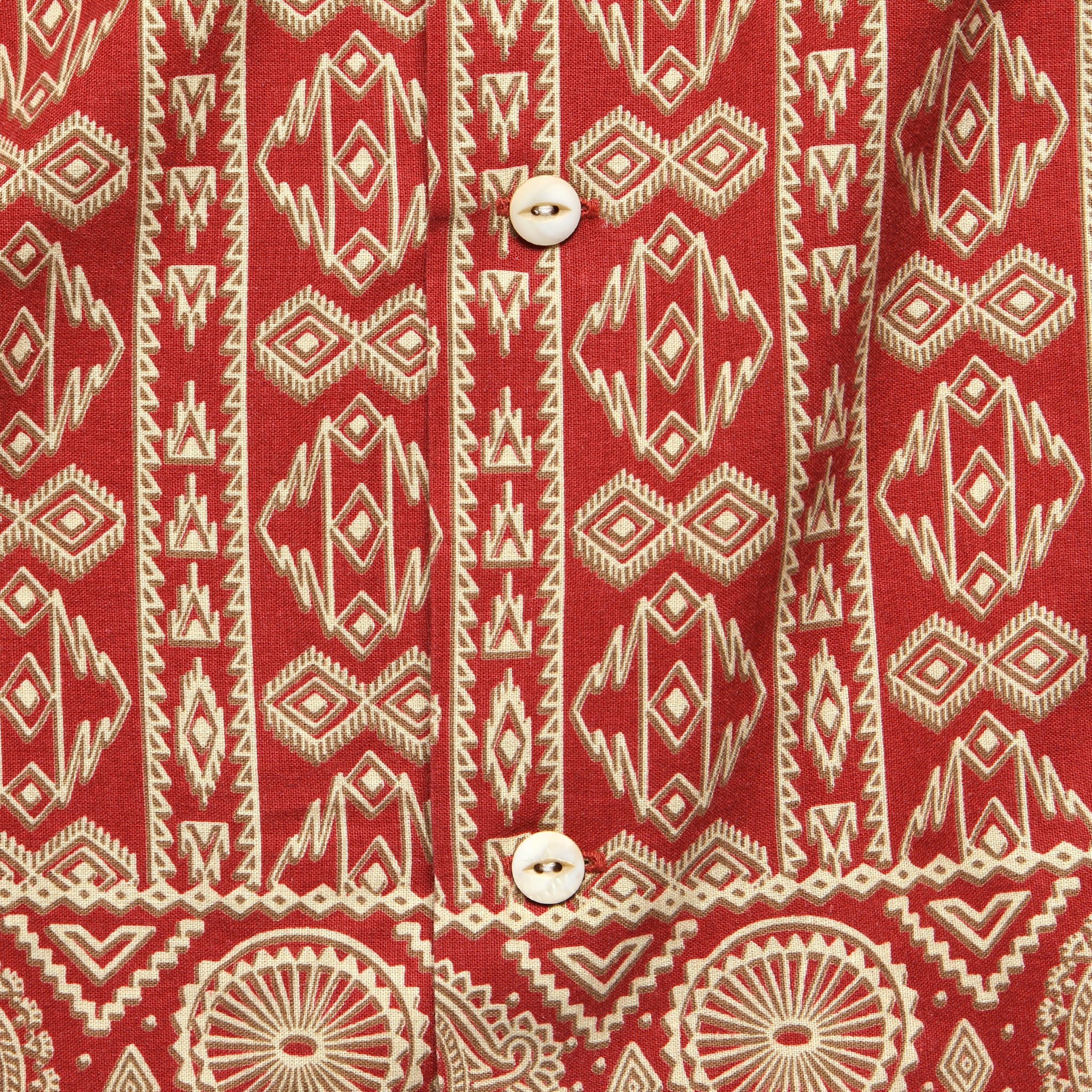 
                          2 Pocket Camp Shirt - Red/Tan - RRL - STAG Provisions - Tops - S/S Woven - Other Pattern
                        