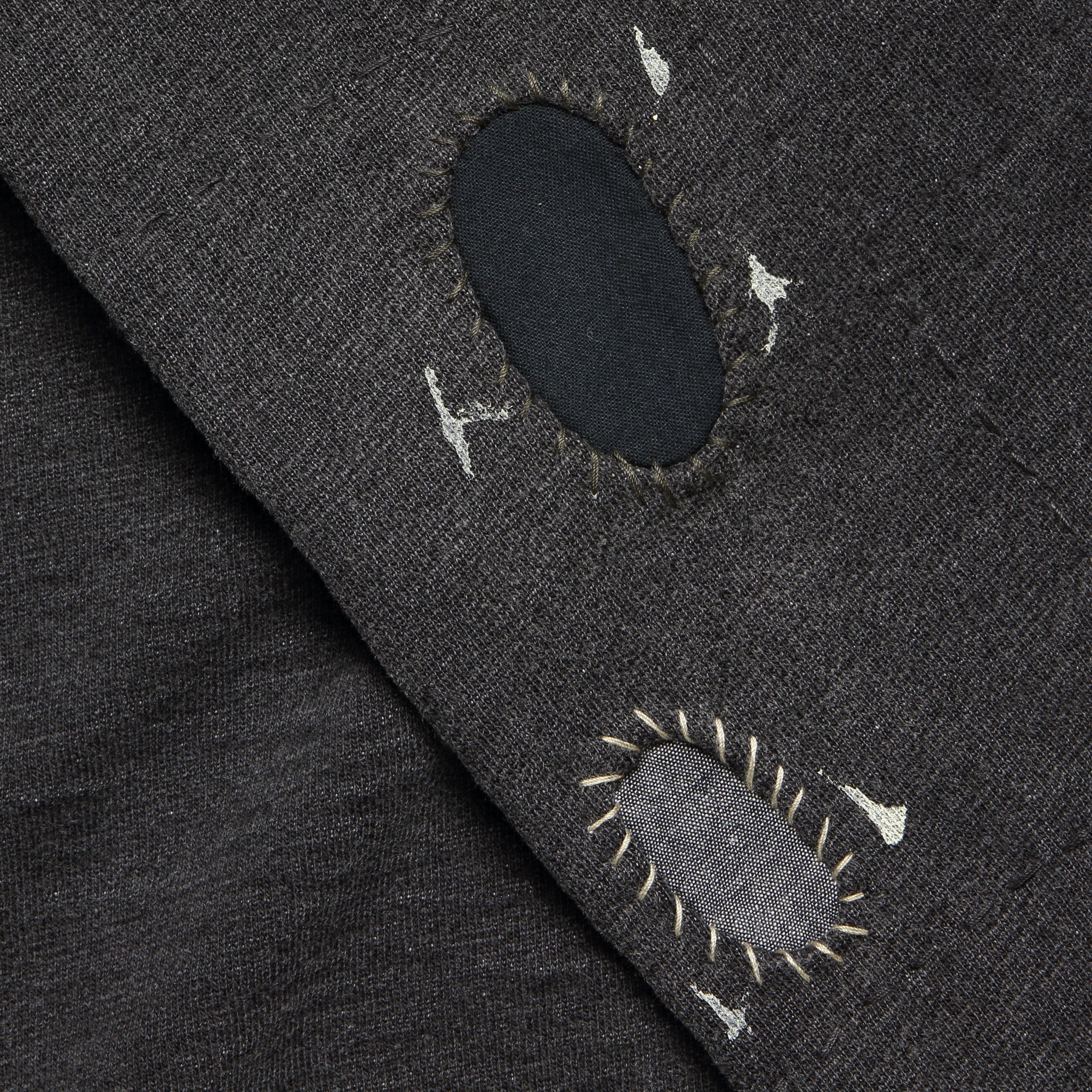 
                          Distressed French Terry Sweatshirt - Sulphur Black - RRL - STAG Provisions - Tops - Fleece / Sweatshirt
                        