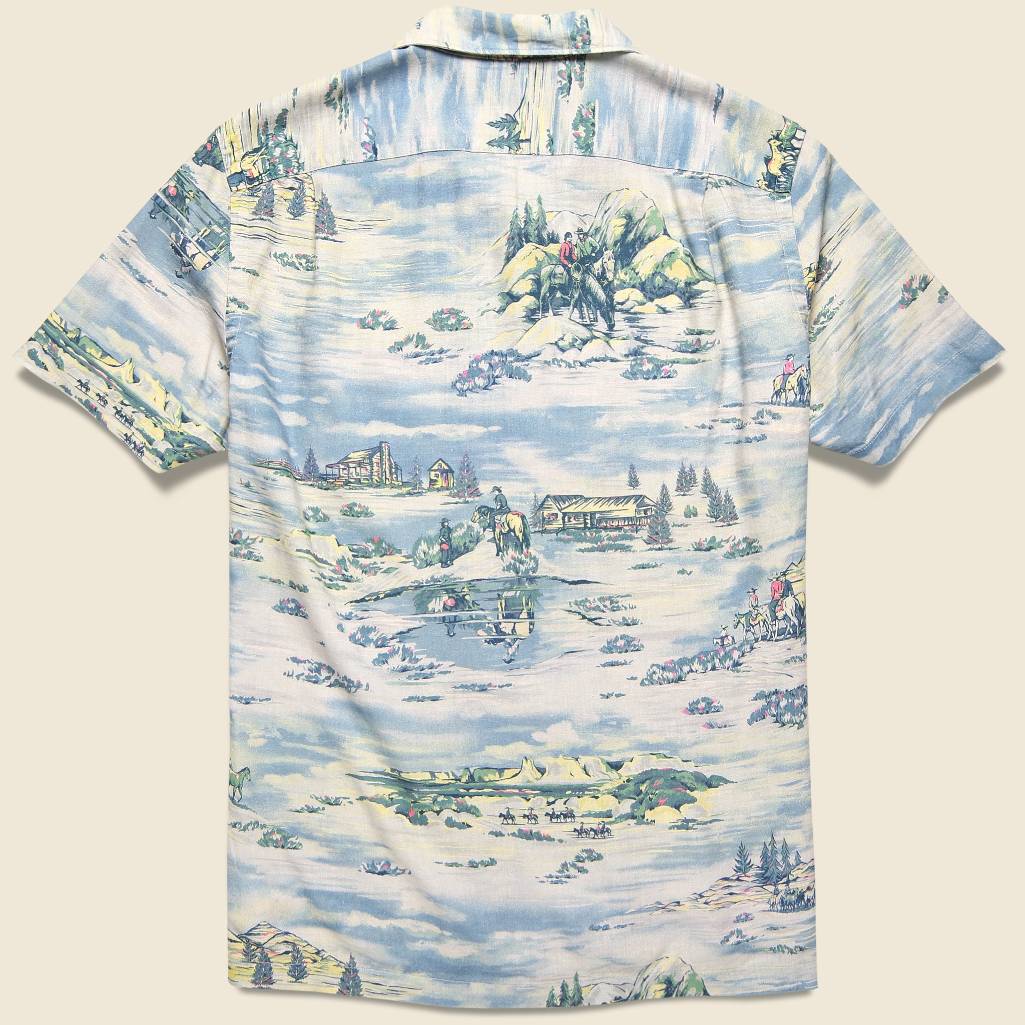 Aloha Camp Shirt - Multi - RRL - STAG Provisions - Tops - S/S Woven - Other Pattern