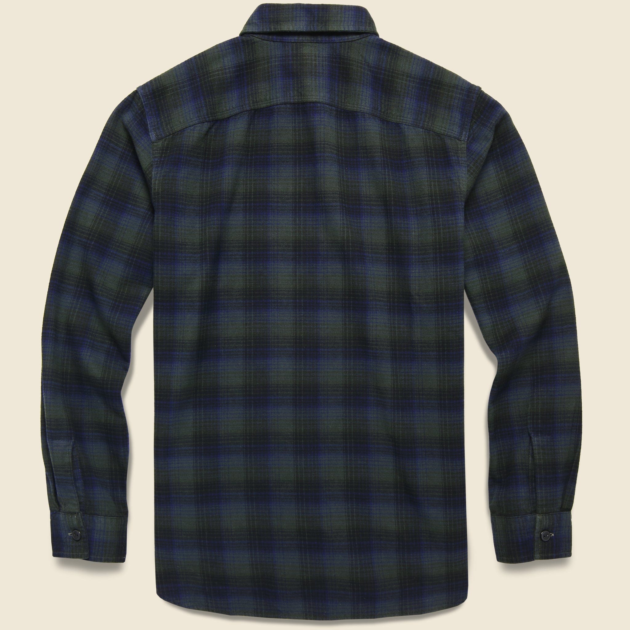 
                          Sweet Orr Workshirt - Green/Blue - RRL - STAG Provisions - Tops - L/S Woven - Plaid
                        