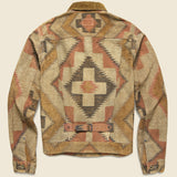 Limited-Edition Roughout Suede Jacket - Tan/Multi - RRL - STAG Provisions - Outerwear - Shirt Jacket