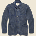 Mechanic Chore Coat - Black Indigo Wash - RRL - STAG Provisions - Outerwear - Shirt Jacket