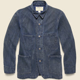 Mechanic Chore Coat - Black Indigo Wash - RRL - STAG Provisions - Outerwear - Shirt Jacket