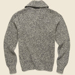 Shawl Cardigan - Charcoal/Vintage Cream - RRL - STAG Provisions - Tops - Sweater