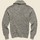 Shawl Cardigan - Charcoal/Vintage Cream - RRL - STAG Provisions - Tops - Sweater