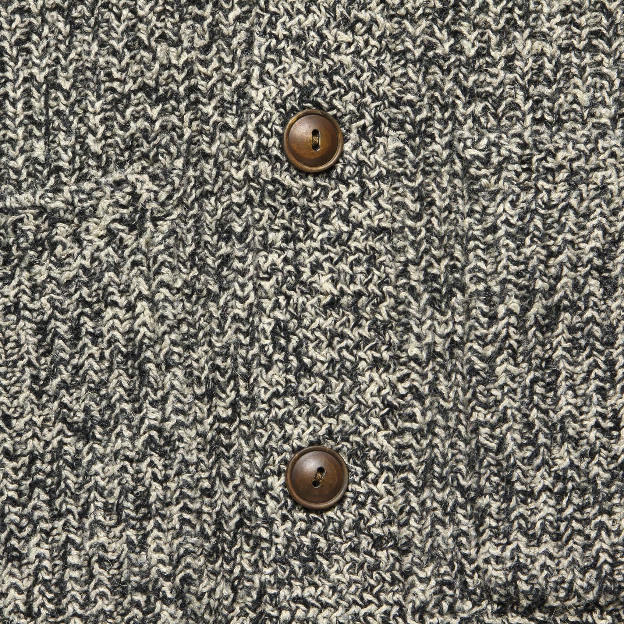 Shawl Cardigan - Charcoal/Vintage Cream - RRL - STAG Provisions - Tops - Sweater