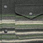 Wool-Cashmere Sweater Jacket - Green Multi - RRL - STAG Provisions - Outerwear - Coat / Jacket