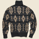 Turtle Neck Pullover - Black Multi - RRL - STAG Provisions - Tops - Sweater
