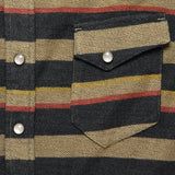 Wrangler Western Shirt - Brown Multi - RRL - STAG Provisions - Tops - L/S Woven - Stripe