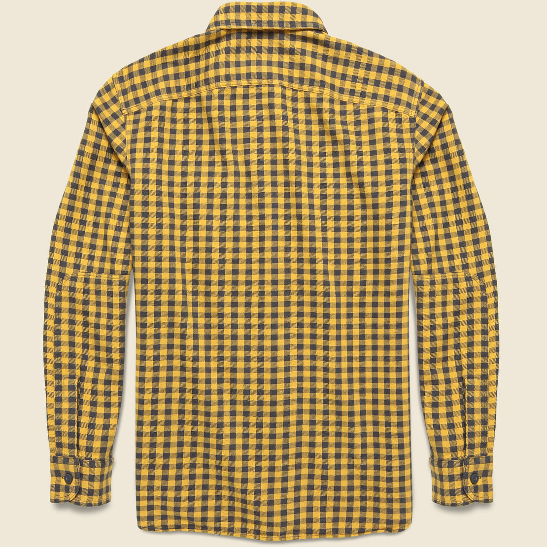 Bonneville Western Shirt - Yellow/Black - RRL - STAG Provisions - Tops - L/S Woven - Plaid
