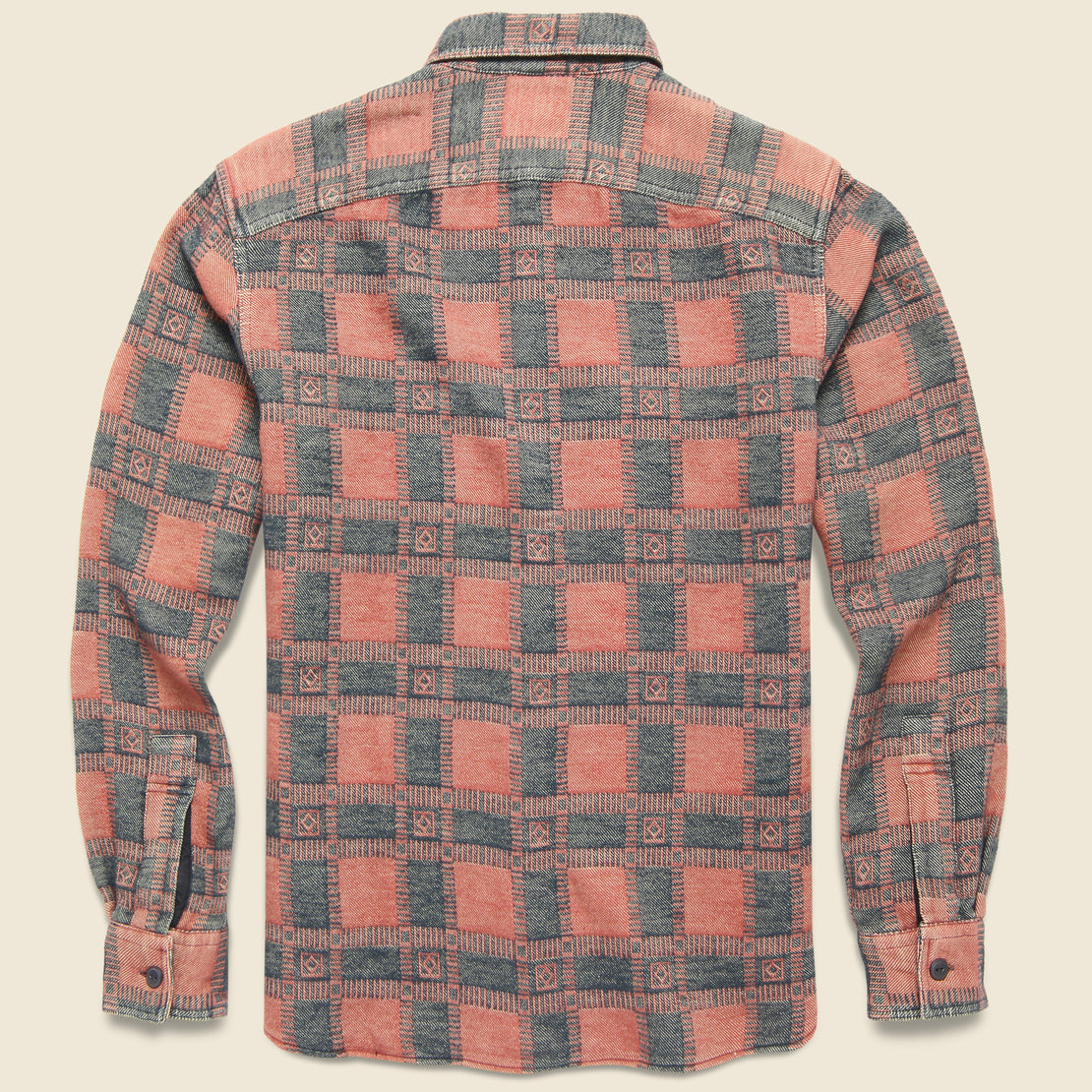 Holt CPO Jacket - Red/Black - RRL - STAG Provisions - Tops - L/S Woven - Other Pattern
