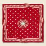 Leeland Bandana - Faded Red/Multi - RRL - STAG Provisions - Accessories - Bandanas