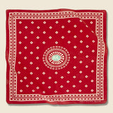 Leeland Bandana - Faded Red/Multi - RRL - STAG Provisions - Accessories - Bandanas