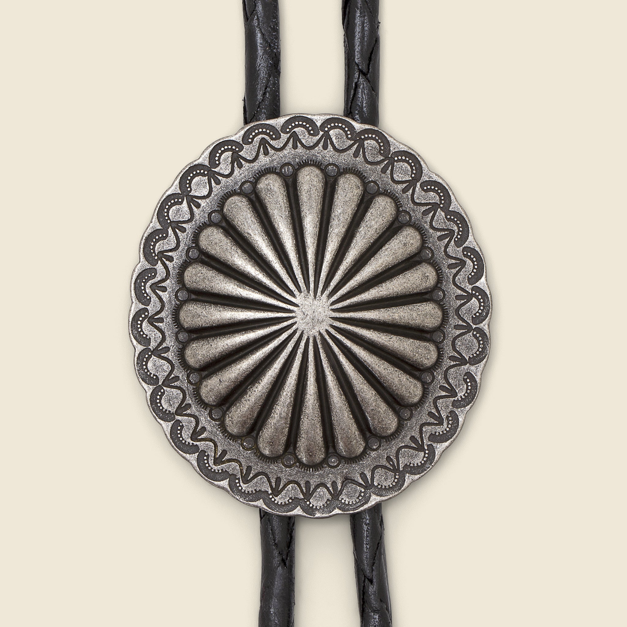 
                          Bolo Tie - Black/Silver - RRL - STAG Provisions - Accessories - Necklaces
                        