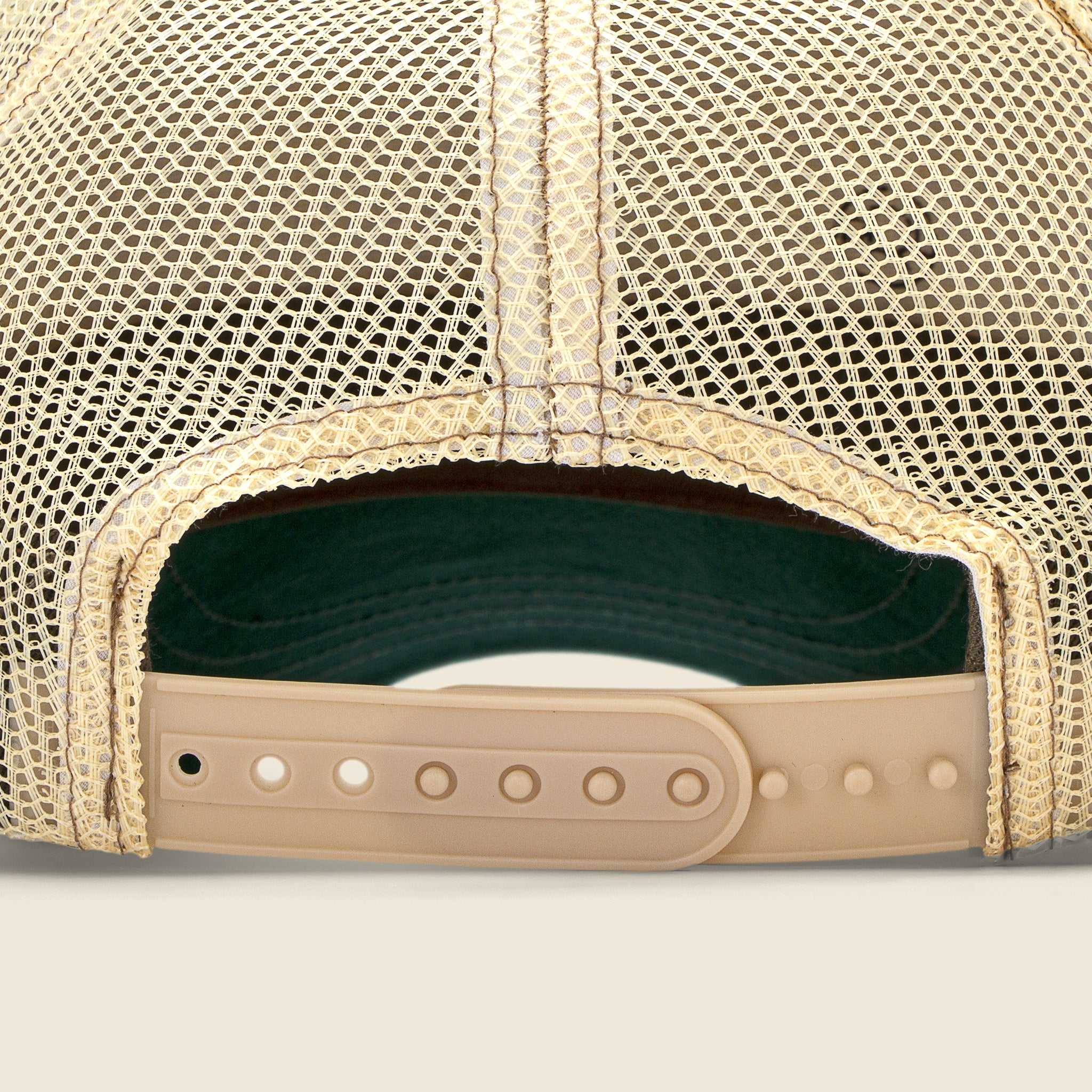 Mesh Canvas Trucker Hat - Tan - RRL - STAG Provisions - Accessories - Hats
