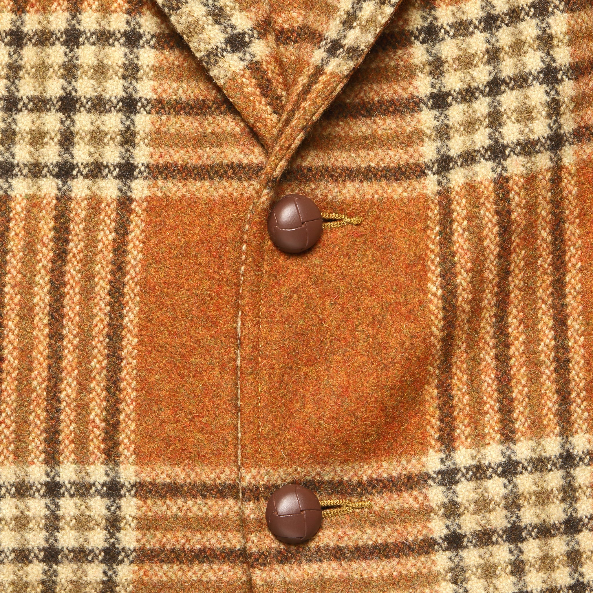 
                          Callington Wool Jacket - Orange/Tan Plaid - RRL - STAG Provisions - Outerwear - Coat / Jacket
                        