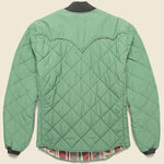 Helston Quilted Jacket - Vintage Turquoise - RRL - STAG Provisions - Outerwear - Coat / Jacket