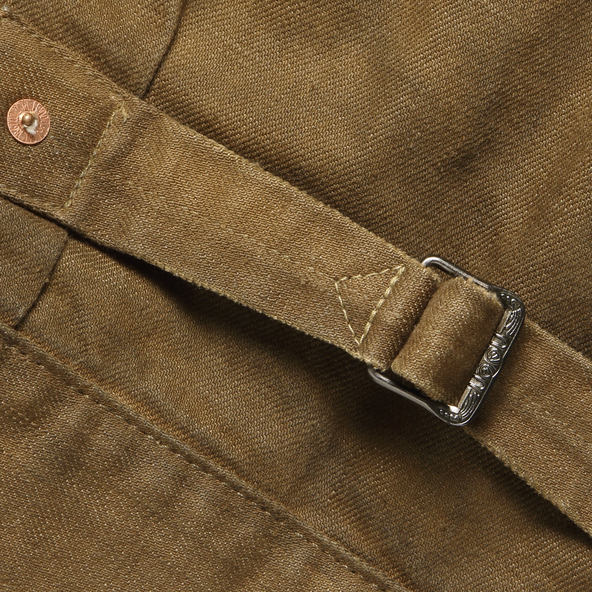 Denim Grizzly Jacket - Distressed Brown Wash - RRL - STAG Provisions - Outerwear - Coat / Jacket