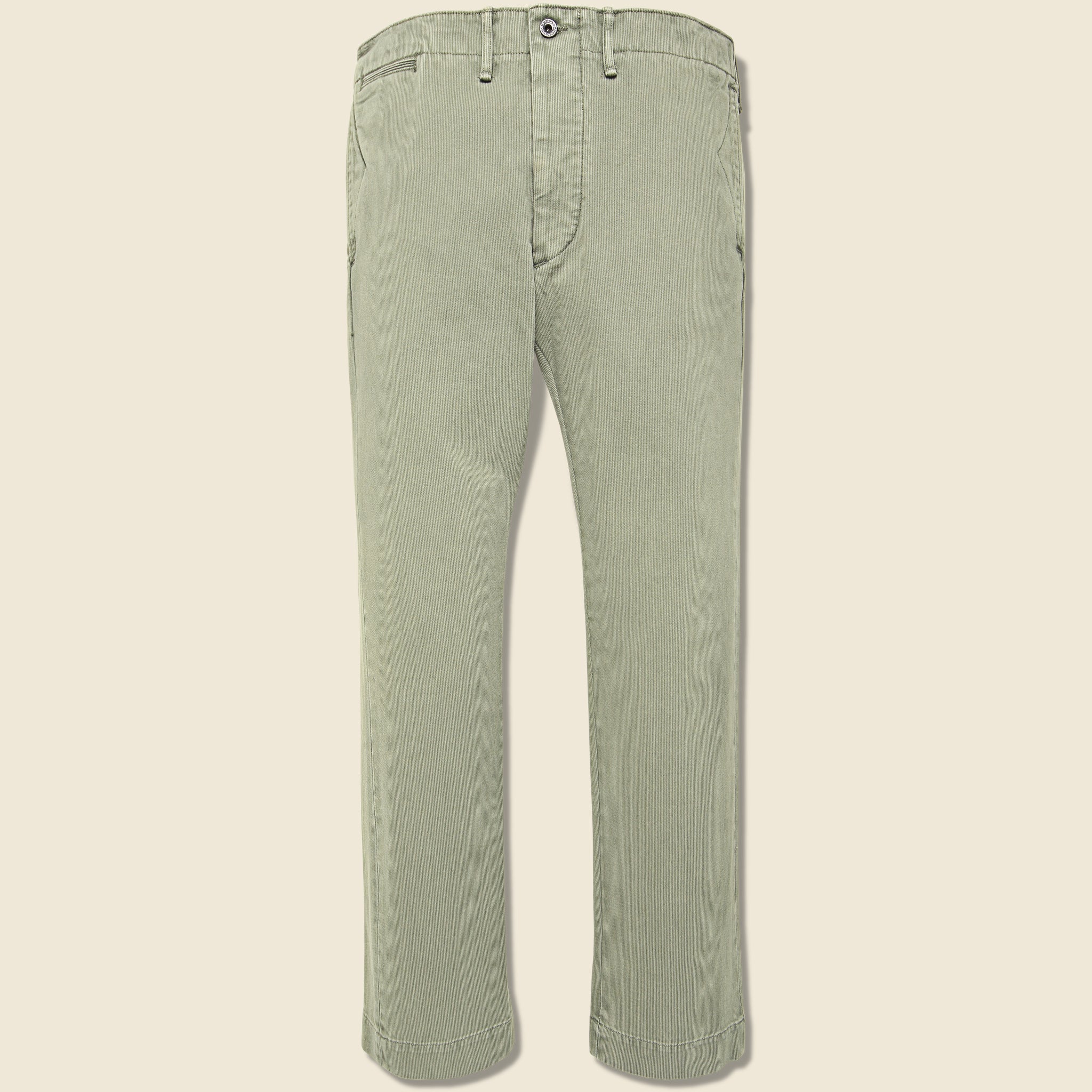 Officer Chino - Faded Teal - RRL - STAG Provisions - Pants - Twill