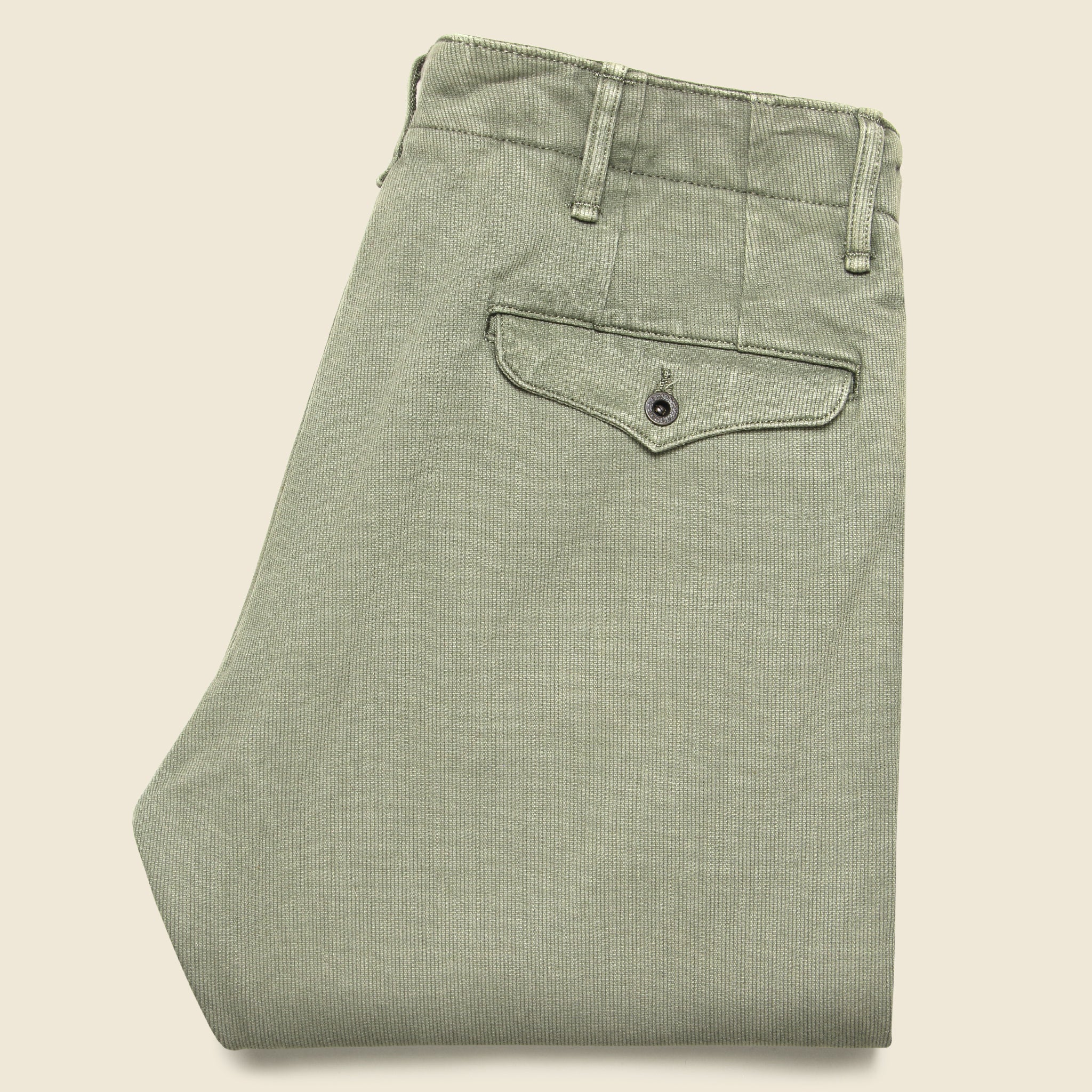 
                          Officer Chino - Faded Teal - RRL - STAG Provisions - Pants - Twill
                        