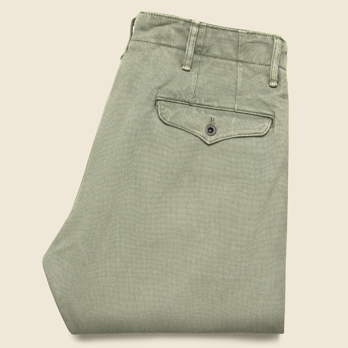 Officer Chino - Faded Teal - RRL - STAG Provisions - Pants - Twill