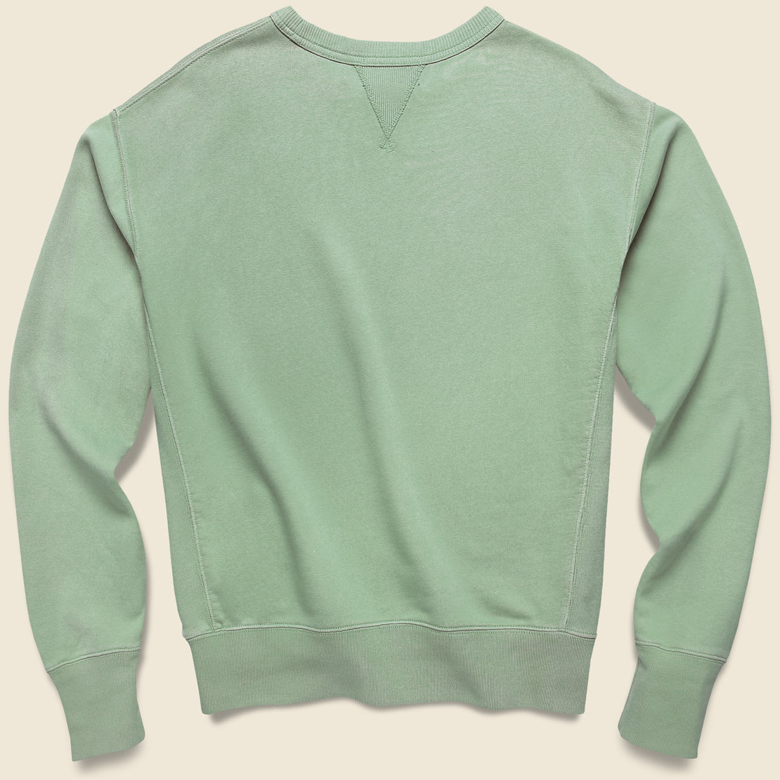 Double V Graphic Sweatshirt - Faded Green - RRL - STAG Provisions - Tops - Fleece / Sweatshirt
