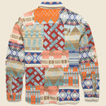 Patchwork Birdseye Workshirt -  Blue/Green/Multi - RRL - STAG Provisions - Tops - L/S Knit