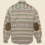 Melton Fair Isle Overshirt - Olive/Multi - RRL - STAG Provisions - Tops - L/S Woven - Overshirt