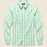 Farrell Flannel Workshirt - Green/Cream - RRL - STAG Provisions - Tops - L/S Woven - Plaid