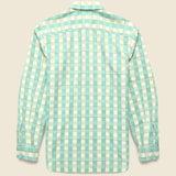 Farrell Flannel Workshirt - Green/Cream - RRL - STAG Provisions - Tops - L/S Woven - Plaid