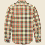 Universal Plaid Crepe Camp Shirt - Cream/Multi - RRL - STAG Provisions - Tops - L/S Woven - Plaid