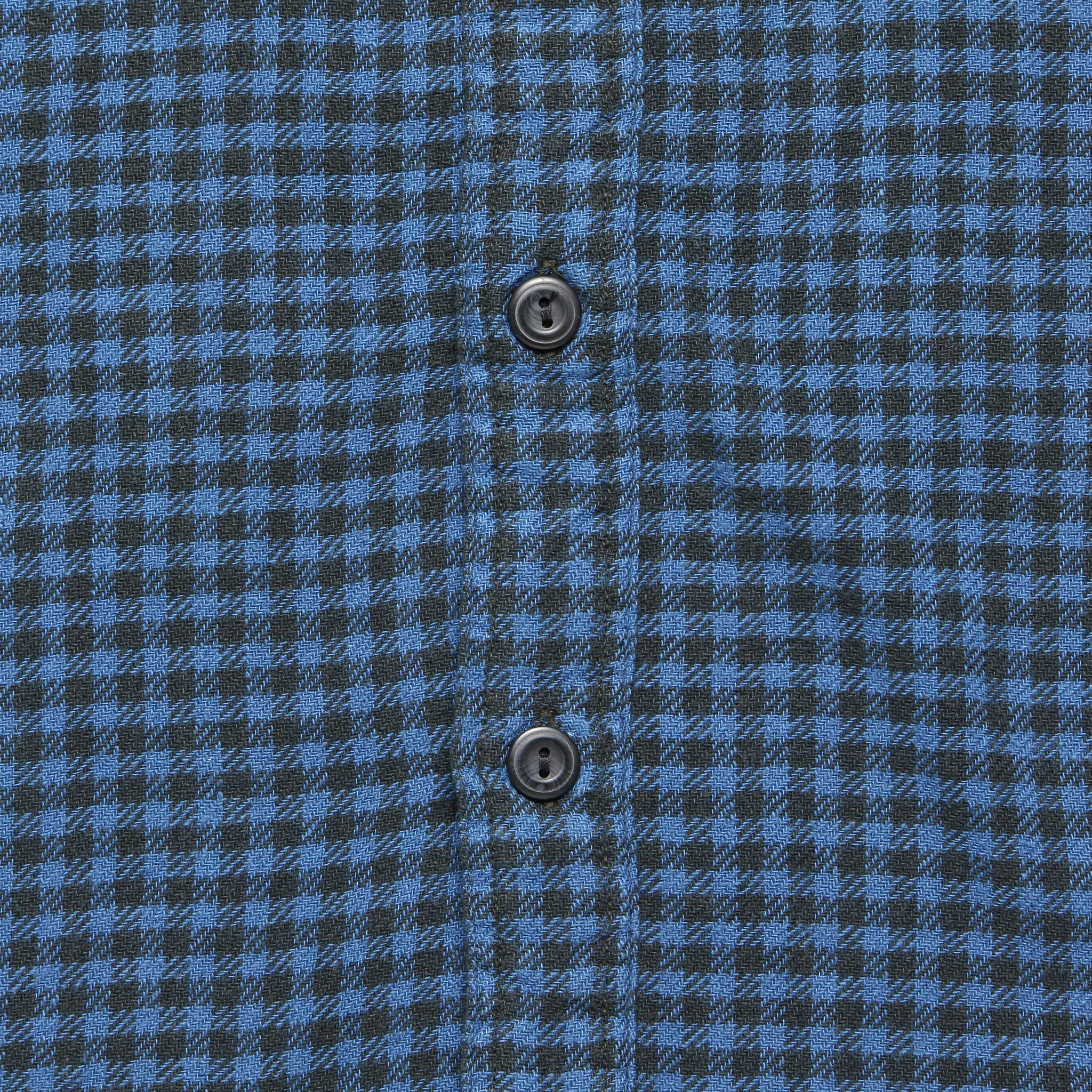 
                          Farrell Cotton/Linen Workshirt - Blue/Sulphur Black - RRL - STAG Provisions - Tops - L/S Woven - Plaid
                        