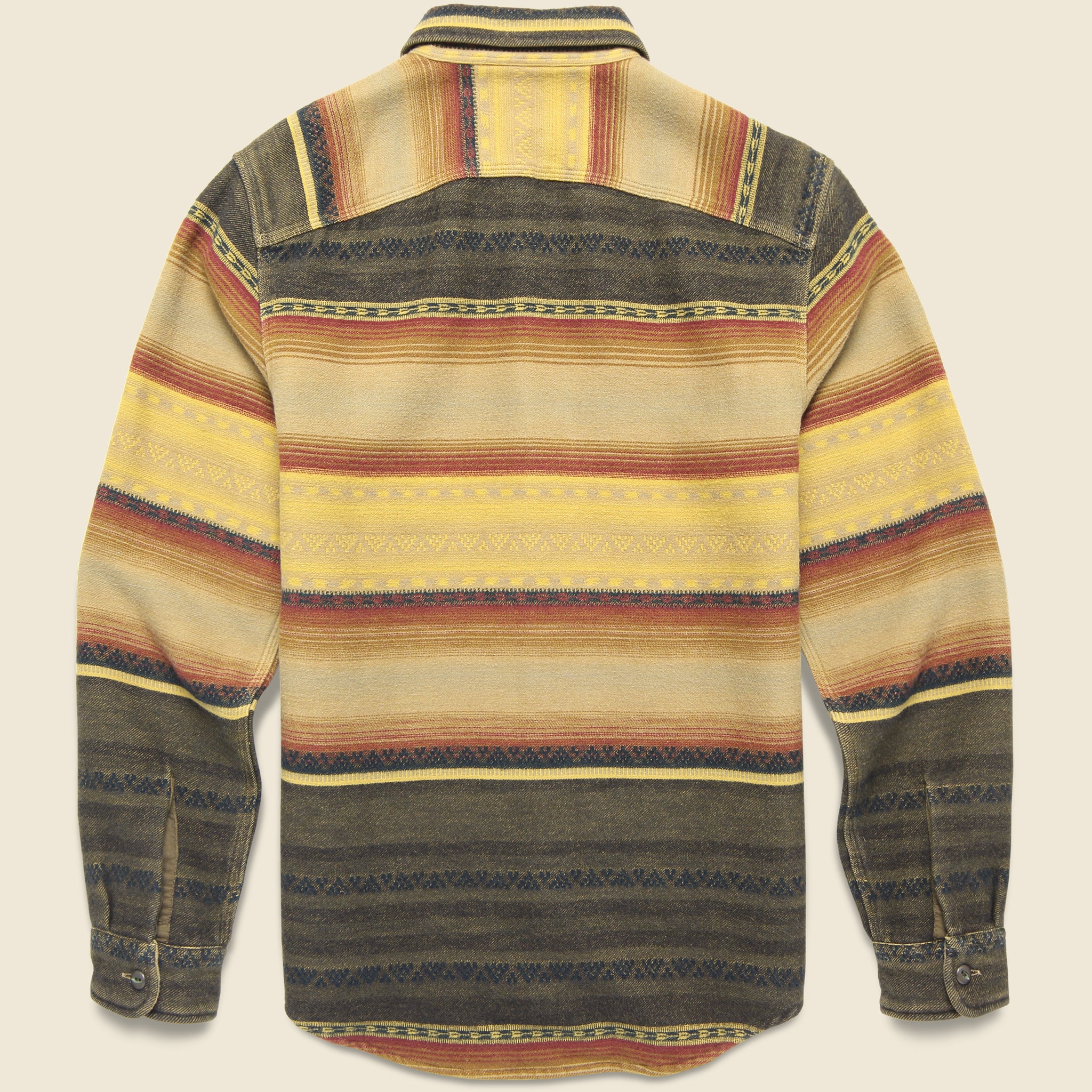 
                          Matlock Canteen Stripe Workshirt - Brown/Multi - RRL - STAG Provisions - Tops - L/S Woven - Stripe
                        