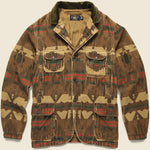 Willand Printed Corduroy Jacket - Tan/Brown/Multi - RRL - STAG Provisions - Outerwear - Coat / Jacket