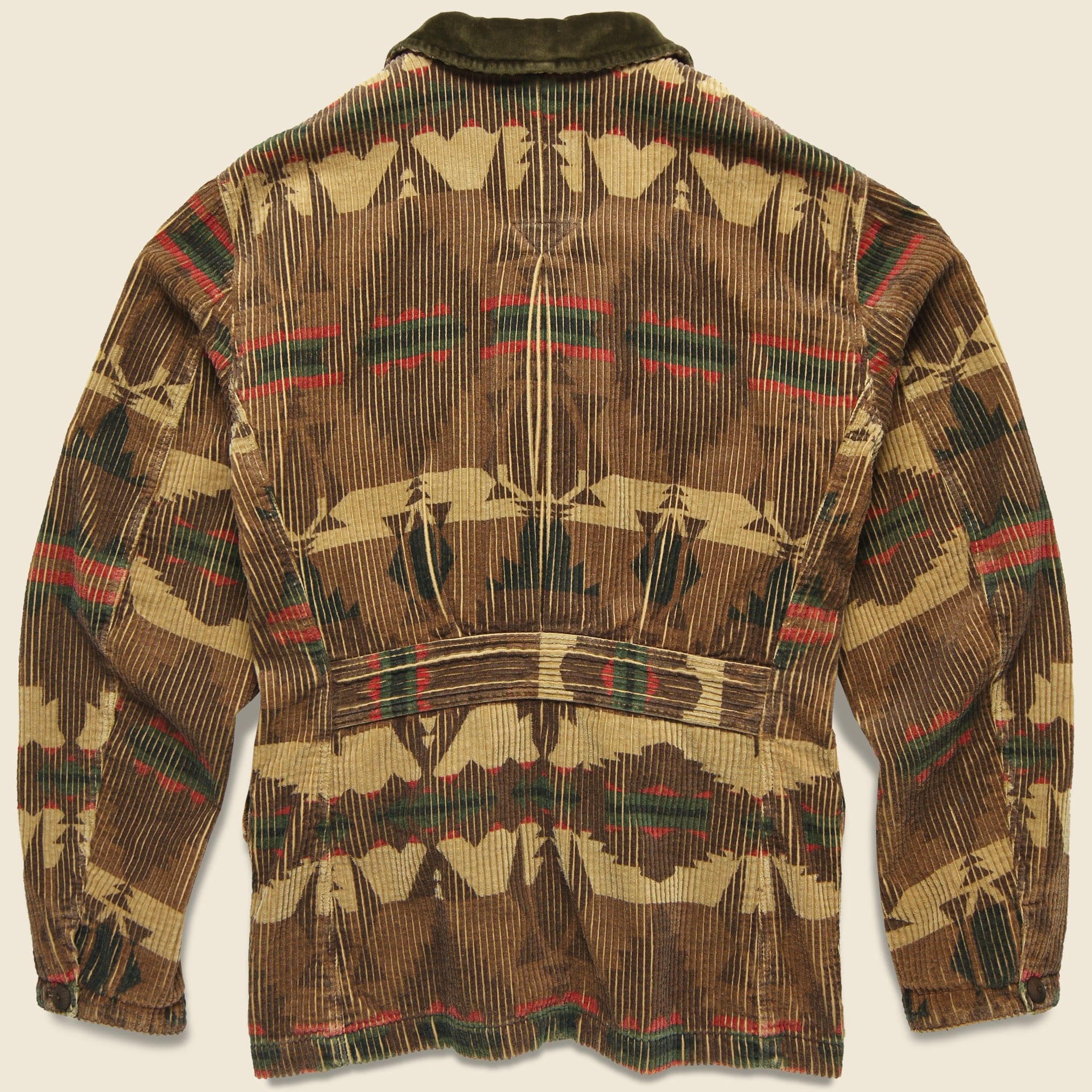 
                          Willand Printed Corduroy Jacket - Tan/Brown/Multi - RRL - STAG Provisions - Outerwear - Coat / Jacket
                        