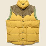 Milburn Puffer Vest - Mountain Yellow - RRL - STAG Provisions - Outerwear - Vest