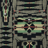 Brown Bear Blanket Jacquard Overshirt - Grey/Multi - RRL - STAG Provisions - Tops - L/S Woven - Overshirt
