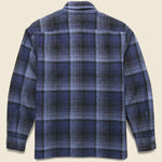 Mason Wool Plaid Overshirt - Dark Blue/Blue - RRL - STAG Provisions - Tops - L/S Woven - Overshirt