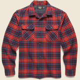 Carter Camp Shirt - Red Plaid - RRL - STAG Provisions - Tops - L/S Woven - Plaid