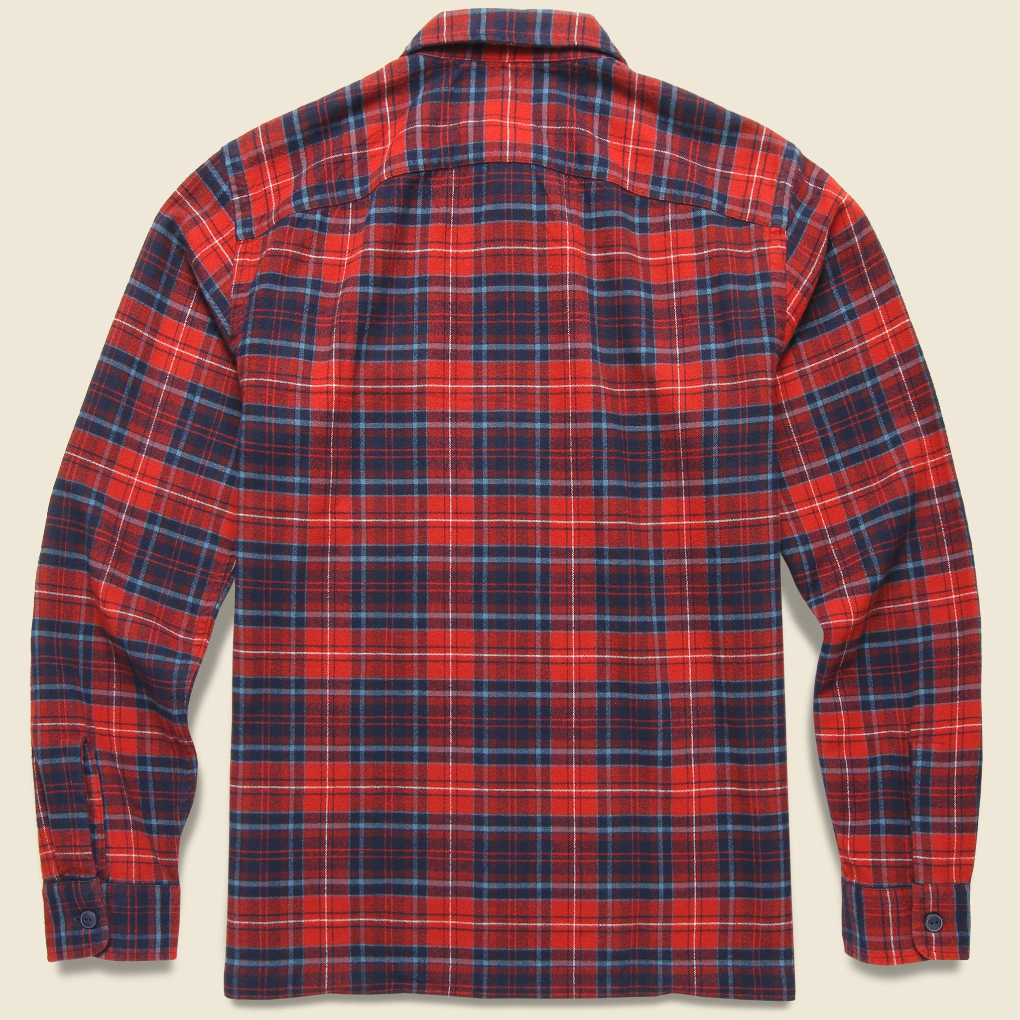 
                          Carter Camp Shirt - Red Plaid - RRL - STAG Provisions - Tops - L/S Woven - Plaid
                        